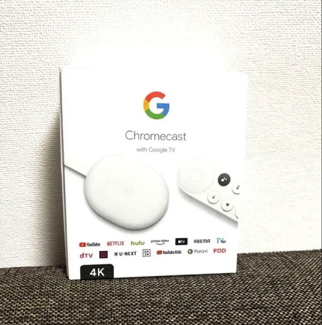 【美品】Chromecast with Google TV 4K