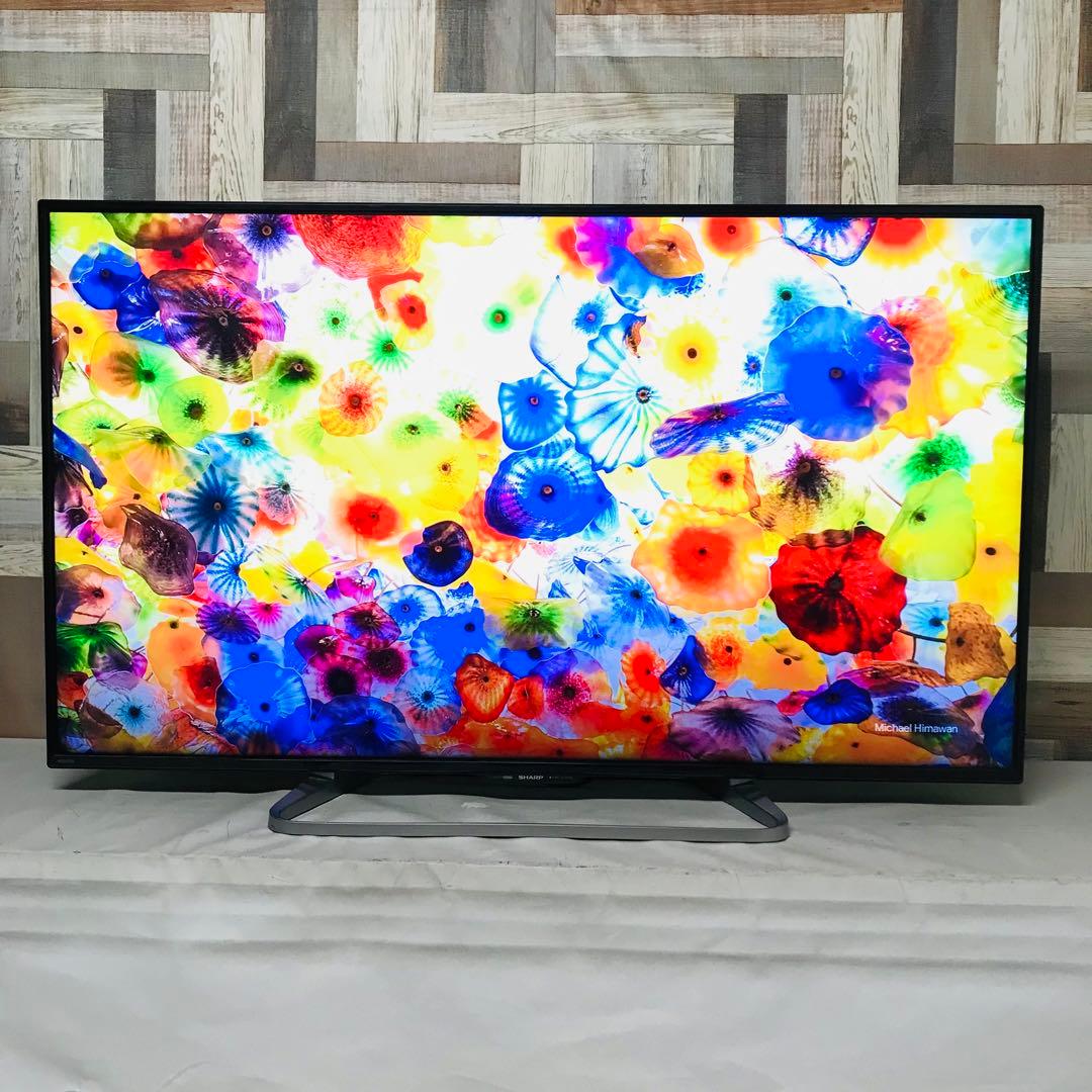 即日受渡❣️全国送料込シャープ55型テレビYouTube.Netflix視聴可
