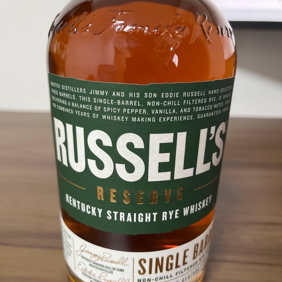 ラッセルズリザーブ RYE 750ml 52%