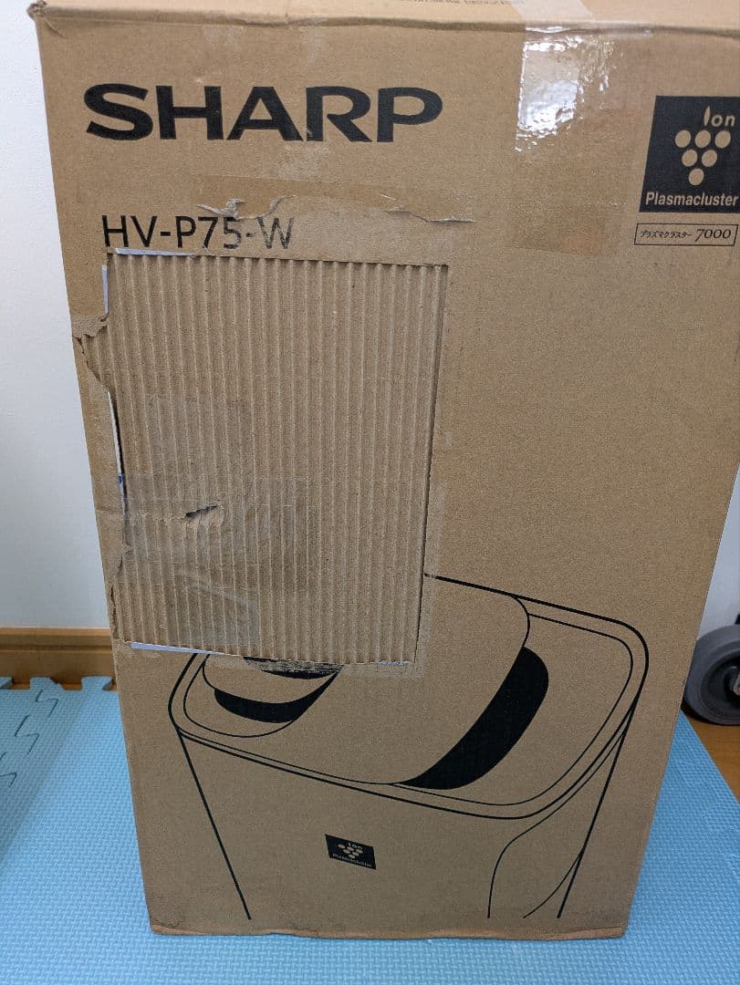 【未使用・訳あり】SHARP HV-P75-W 加湿器 ホワイト