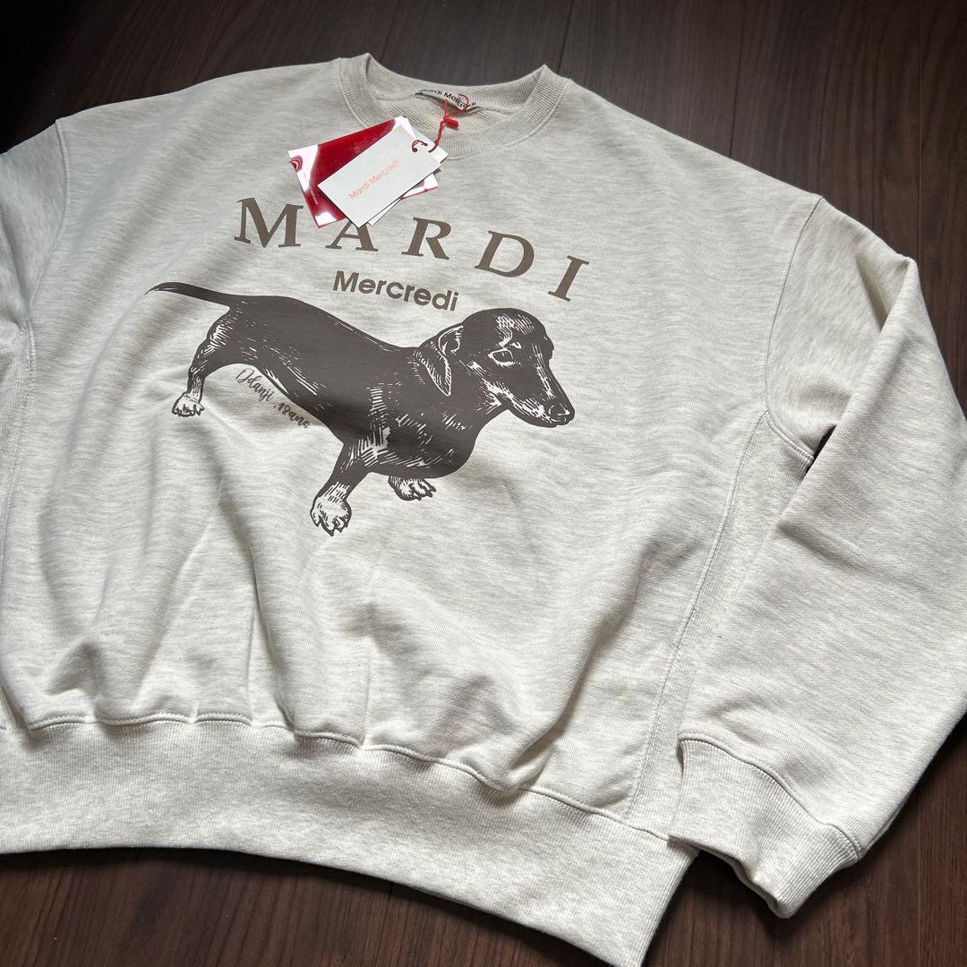 Mardi Mercredi SWEATSHIRT スエット　犬DDANJI