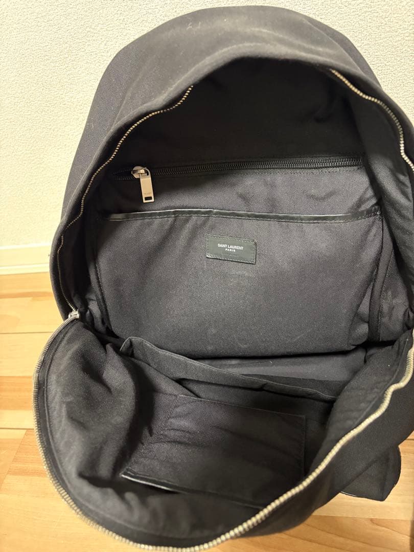 SAINT LAURENT ブラックリュック・バックパック