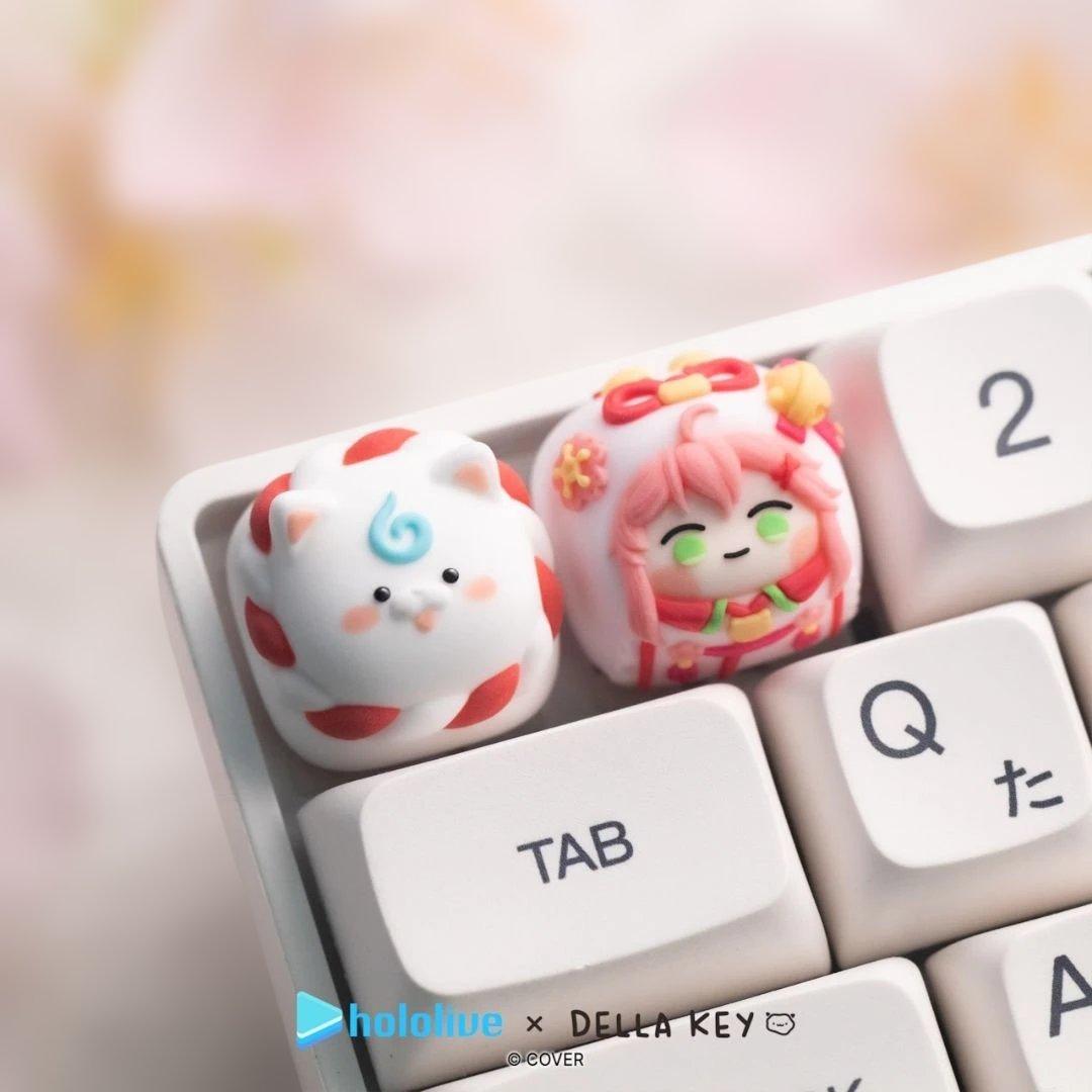 hololive ホロライブ Vtuber さくらみこ 35P キーキャップ