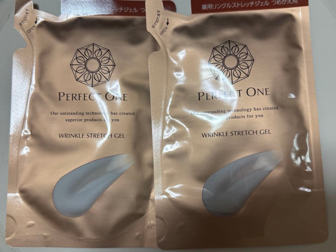 パーフェクトワン POリンクルストレッチジェルa(詰め替え用) 50g×2個