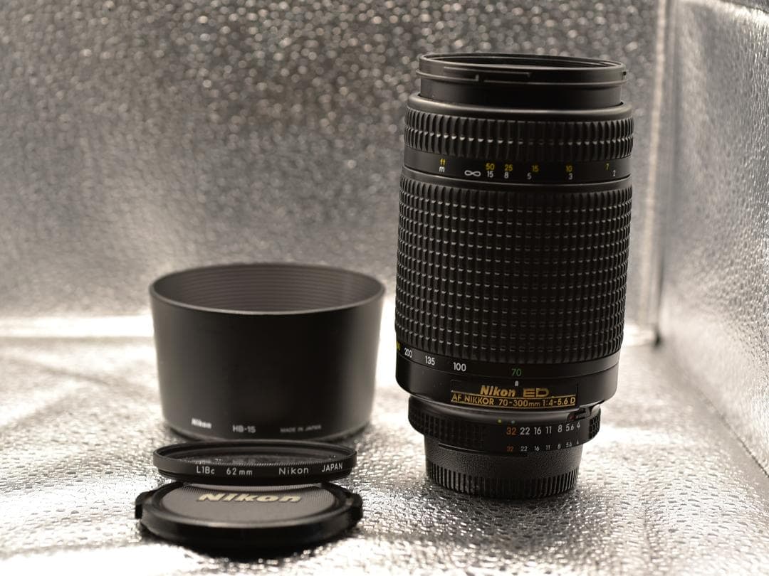 作例ありNikon ED AF 70-300mm f/4-5.6D ズームレンズ