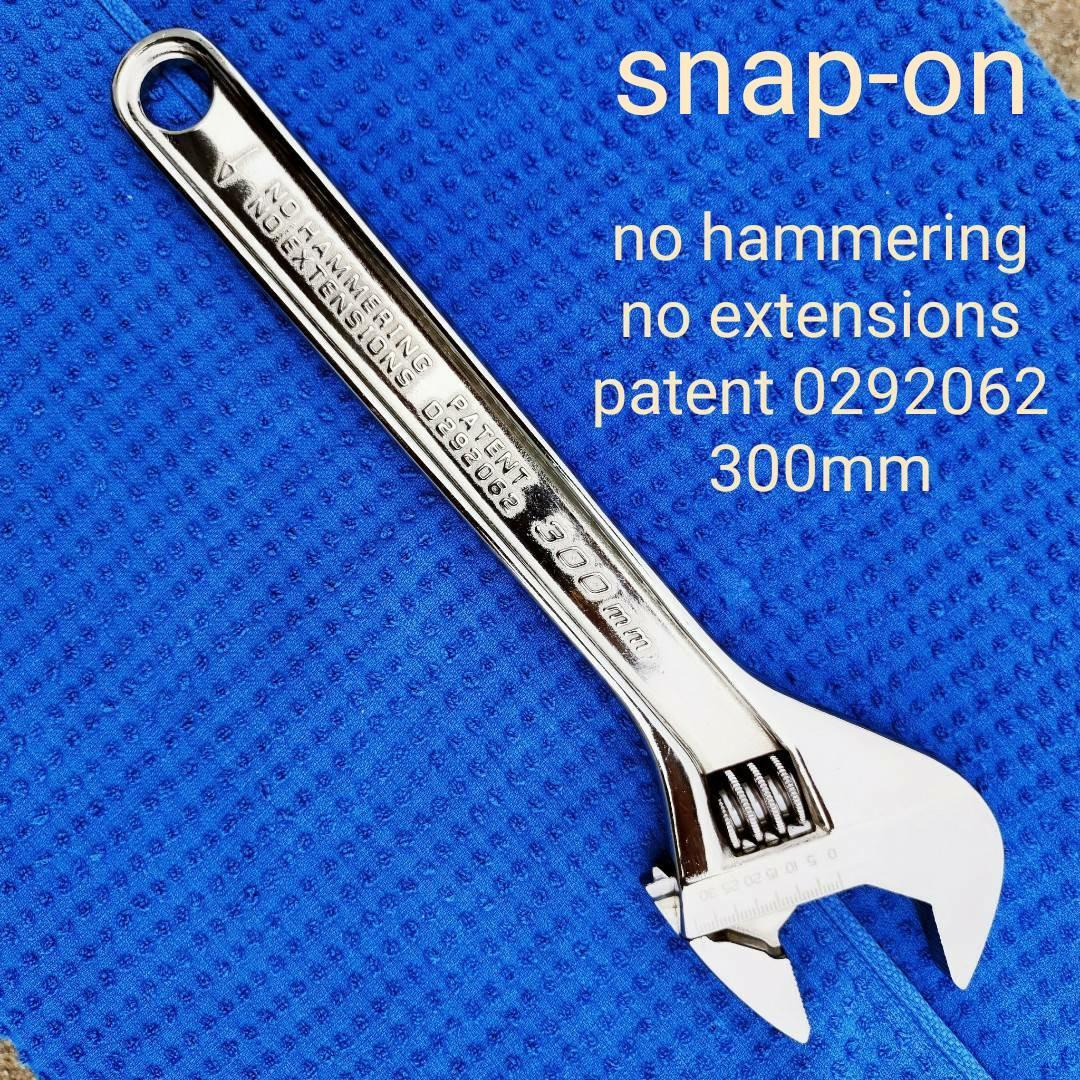 スナップオン　snap-on　12in 　FAD12　モンキー　レンチ　300