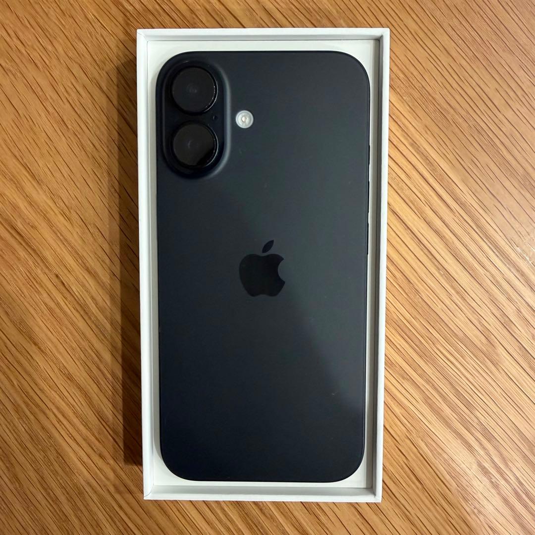 iPhone 16 256GB ブラック SIMフリー eSIM専用 本体