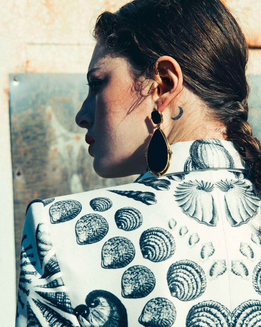 定価454,000円ALEXANDER McQUEEN 総柄テーラードジャケット