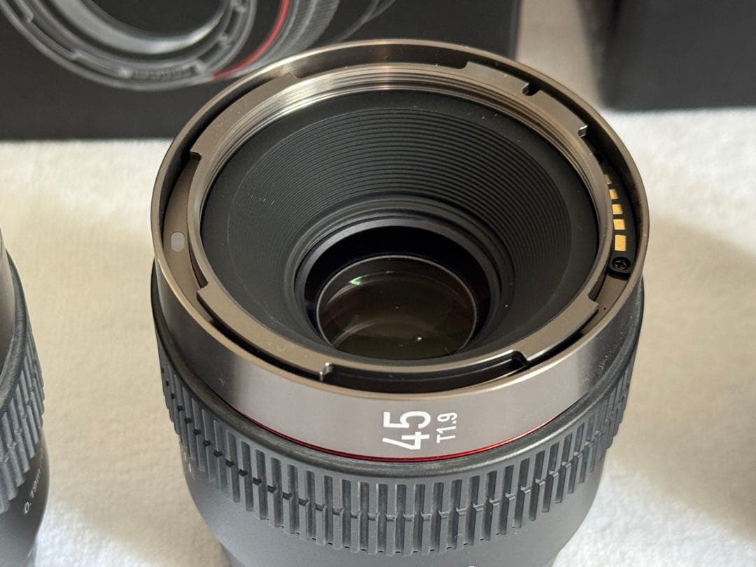 SAMYANG20,24 45 75mmT1.9 SONY Eマウントレンズ4本