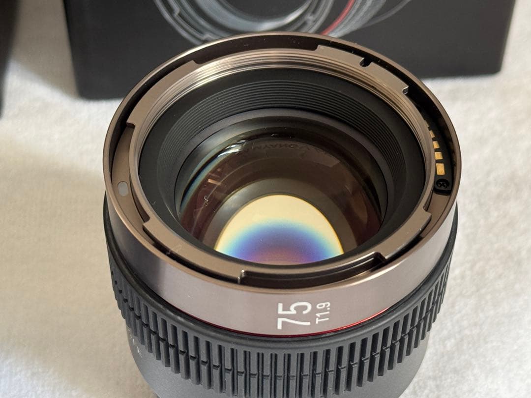 SAMYANG20,24 45 75mmT1.9 SONY Eマウントレンズ4本