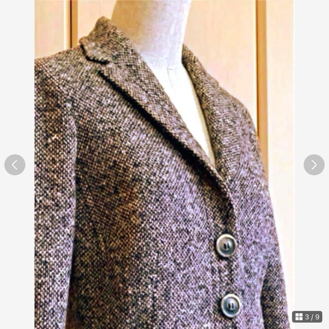 PAULE KA ルーマニア製 ツイードジャケット 36