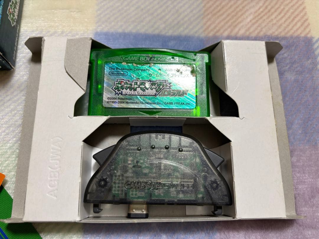 ポケットモンスター エメラルド ソフト ワイヤレスアダプタ、箱あり