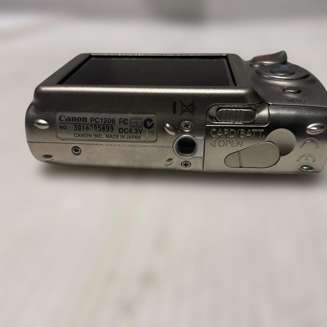 美品　Canon キャノン　PC1206 デジタルカメラ　充電器付き　早い者勝ち