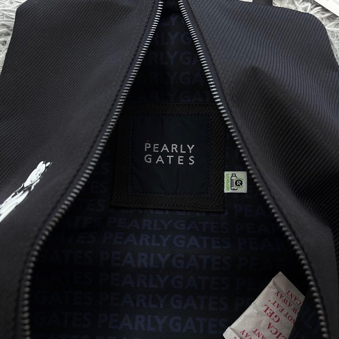 新品　パーリーゲイツ　シューズケース　プーさん　ネイビー