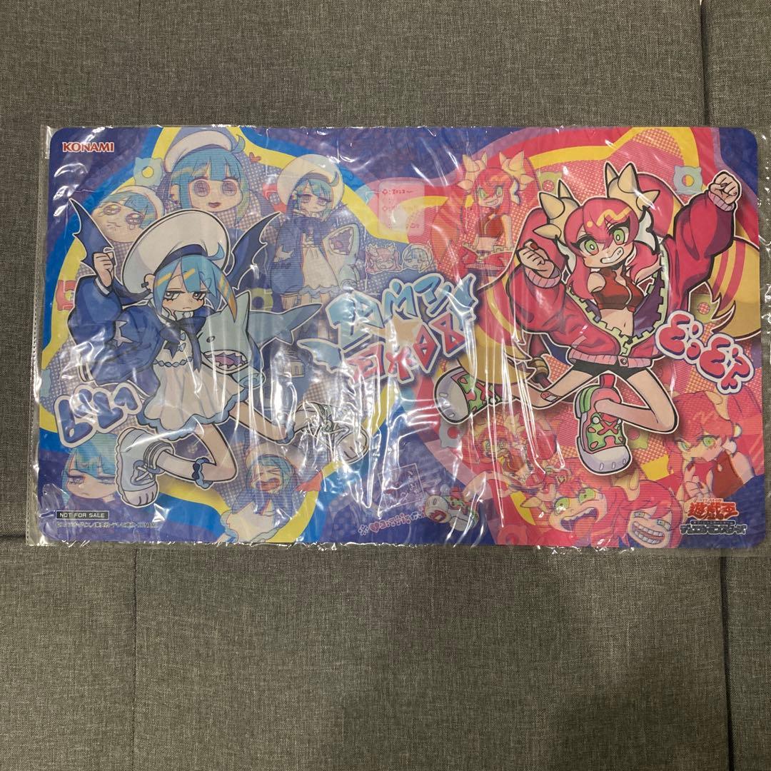 【新品未開封】KONAMI 遊戯王OCG プレイマット イビルツイン 遊戯王の日