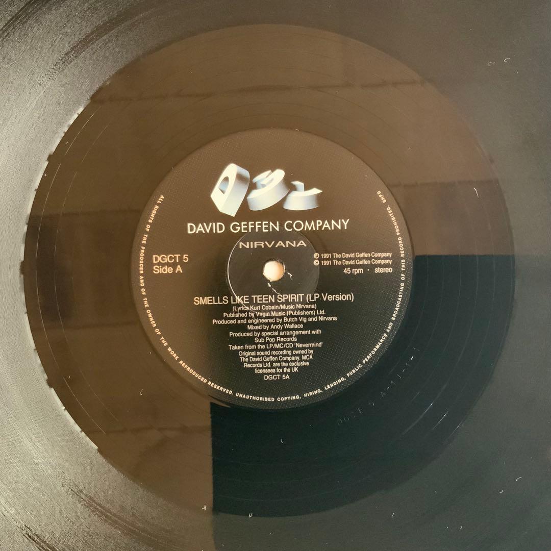 Nirvana Smells Like Teen Spirit UK 12”