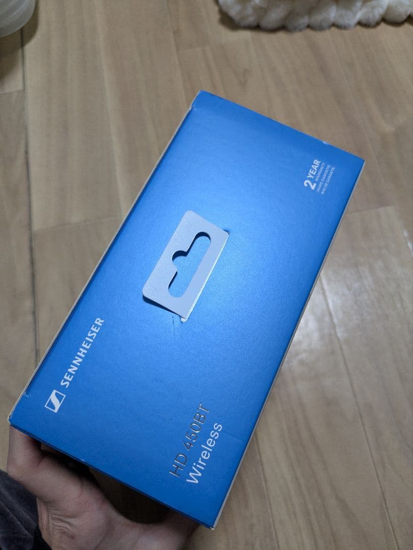 Sennheiser HD450BT ワイヤレスヘッドホン ホワイト/グレー