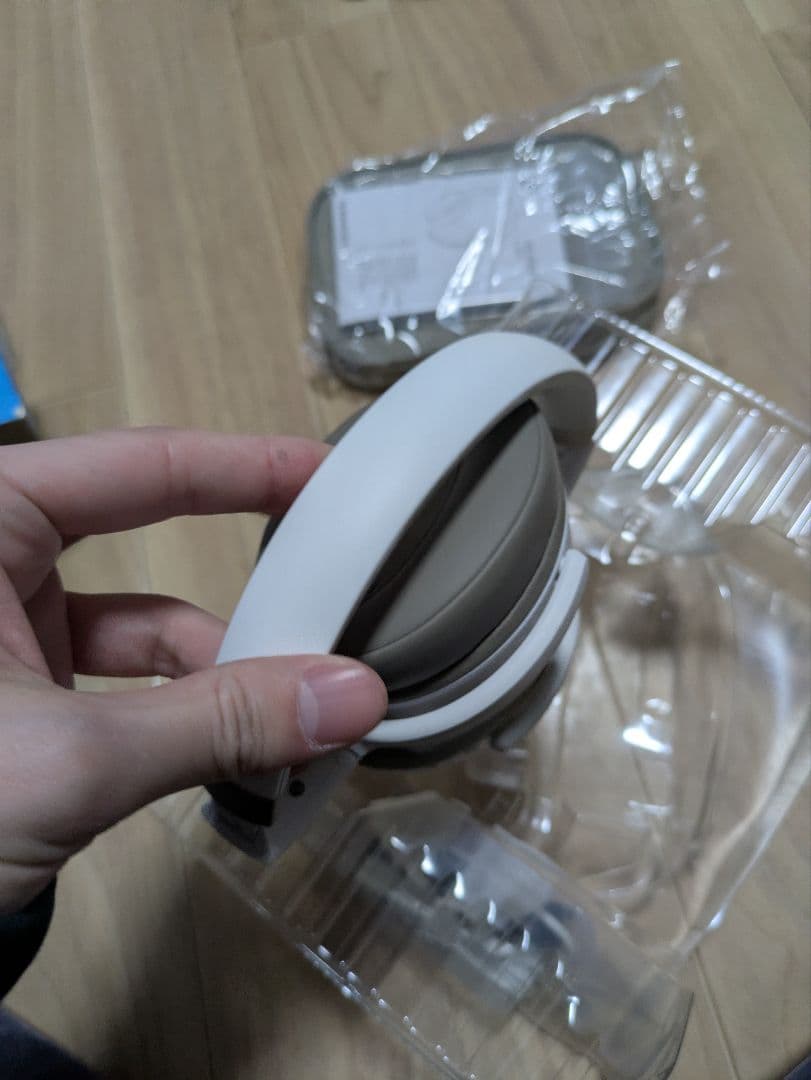 Sennheiser HD450BT ワイヤレスヘッドホン ホワイト/グレー