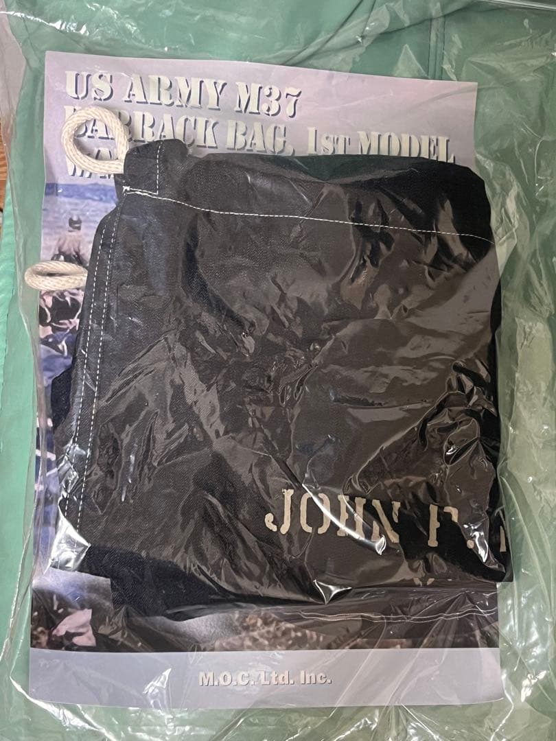 MASH復刻US ARMY M37 BAGランドリーバック　リアルマッコイズ