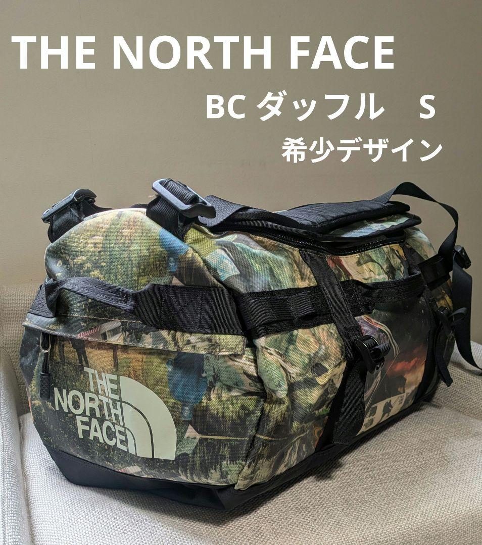 希少美品✨️限定柄　ノースフェイス　ダッフル S セピアブラウンハイカープリント
