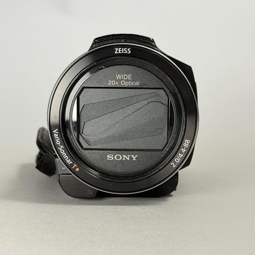 SONY 4Kビデオカメラレコーダー FDR-AX60+バッテリーパック大2個