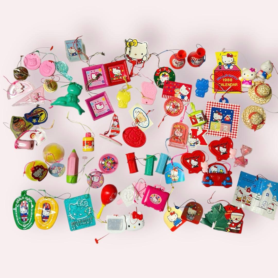 サンリオ プレミアム マスコット ハローキティ まとめ売 60点 昭和 1980