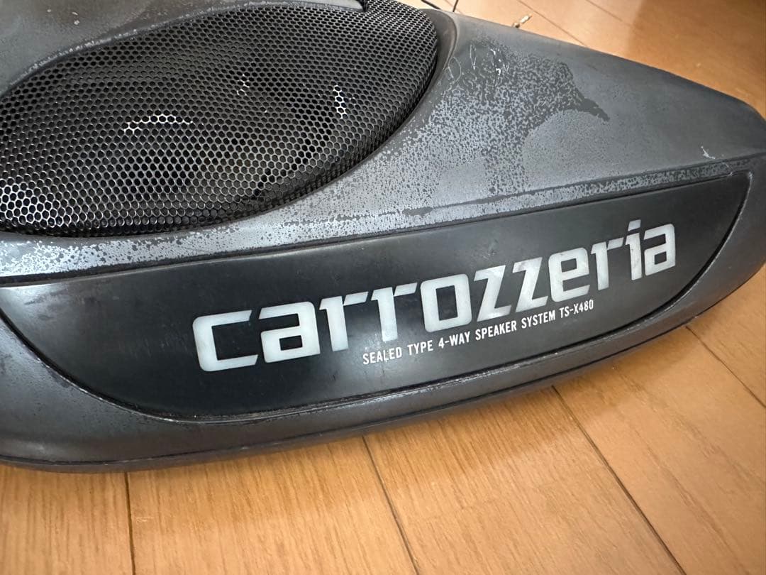 カロッツェリア 置き型4wayスピーカーTS-X480 音出し確認済ジャンク扱い