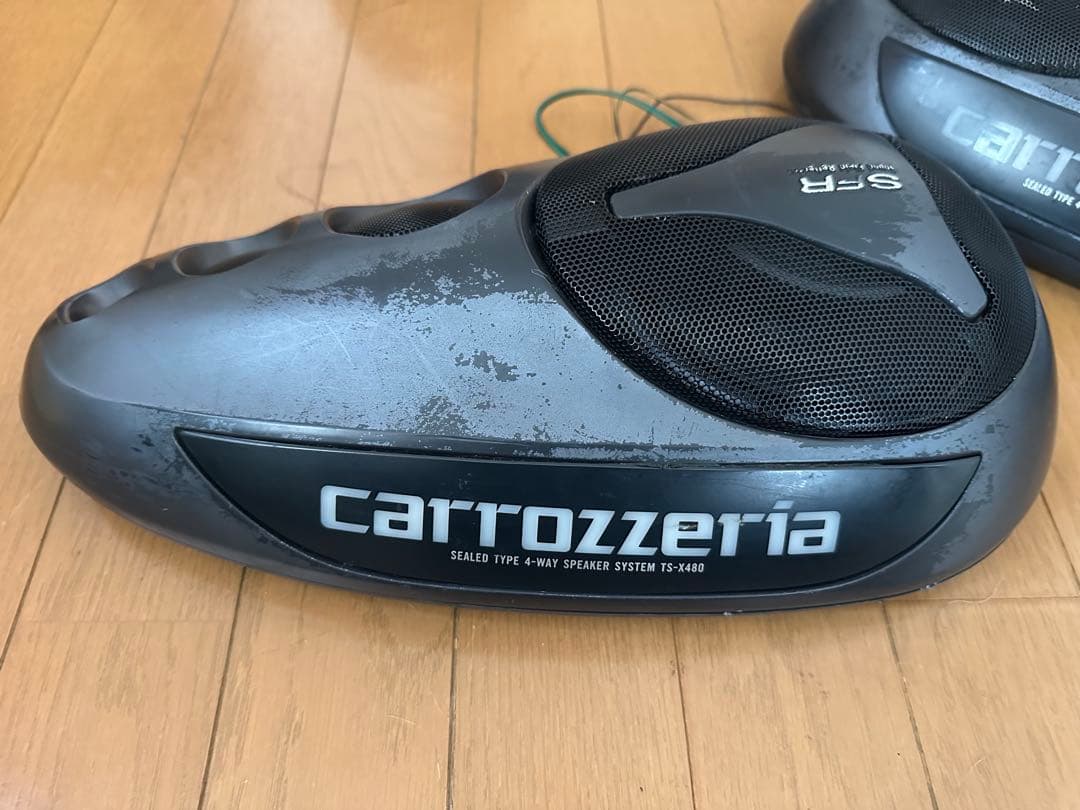 カロッツェリア 置き型4wayスピーカーTS-X480 音出し確認済ジャンク扱い