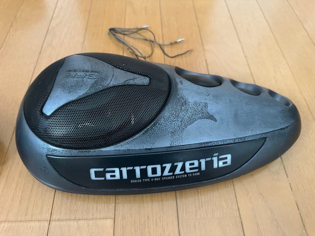 カロッツェリア 置き型4wayスピーカーTS-X480 音出し確認済ジャンク扱い