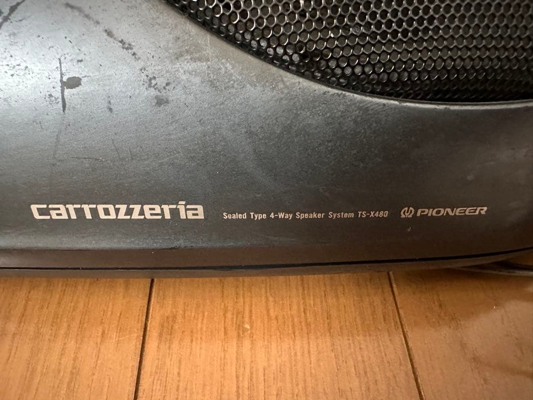カロッツェリア 置き型4wayスピーカーTS-X480 音出し確認済ジャンク扱い