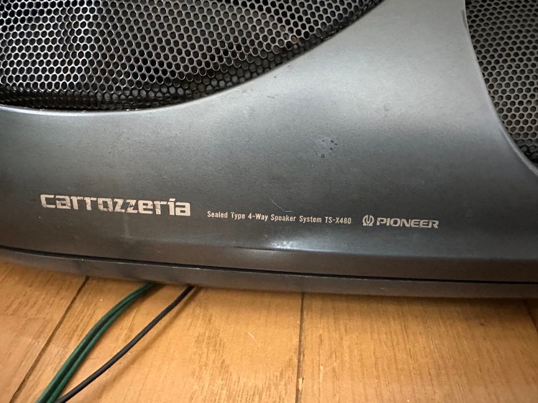カロッツェリア 置き型4wayスピーカーTS-X480 音出し確認済ジャンク扱い