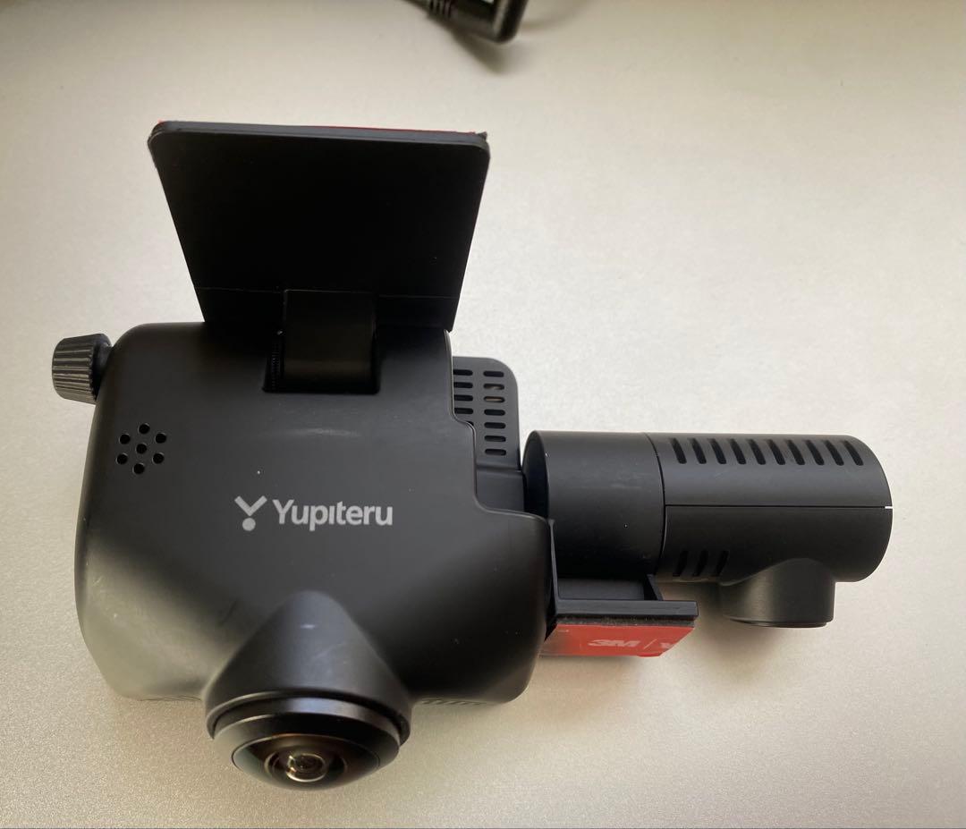 ユピテル Q-30R 360°前後カメラドライブレコーダーSdカード128gb付