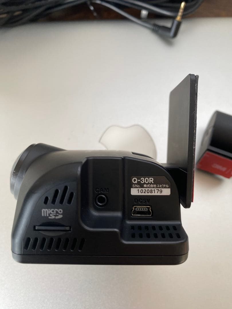 ユピテル Q-30R 360°前後カメラドライブレコーダーSdカード128gb付
