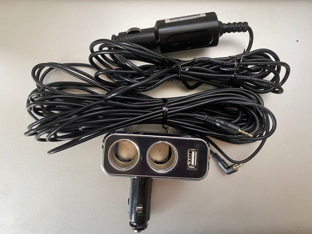 ユピテル Q-30R 360°前後カメラドライブレコーダーSdカード128gb付