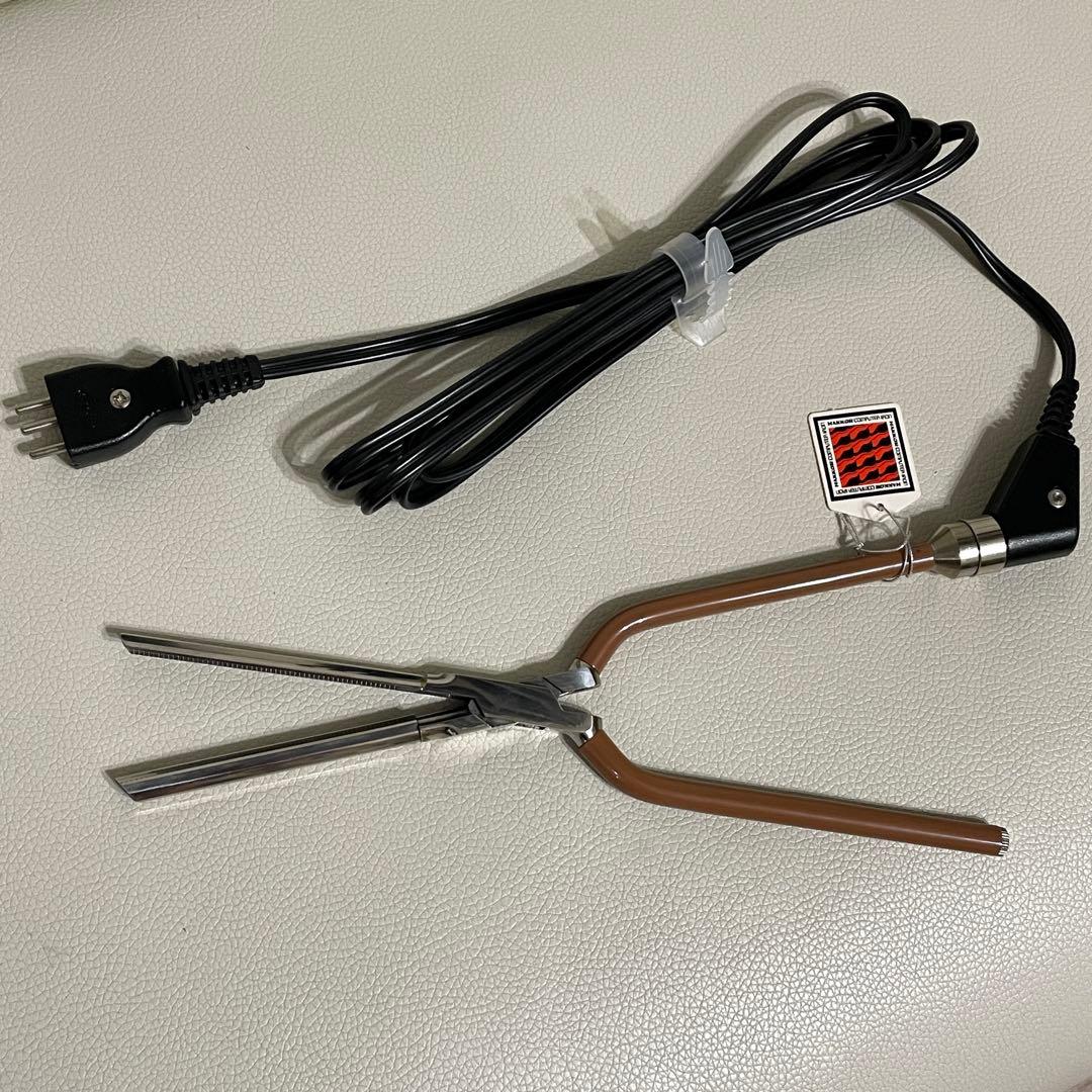 理容★新品★【8mm】8角コンピューター アイロン HAKKOR八光★完動品