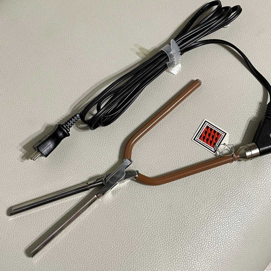 理容★新品★【8mm】8角コンピューター アイロン HAKKOR八光★完動品