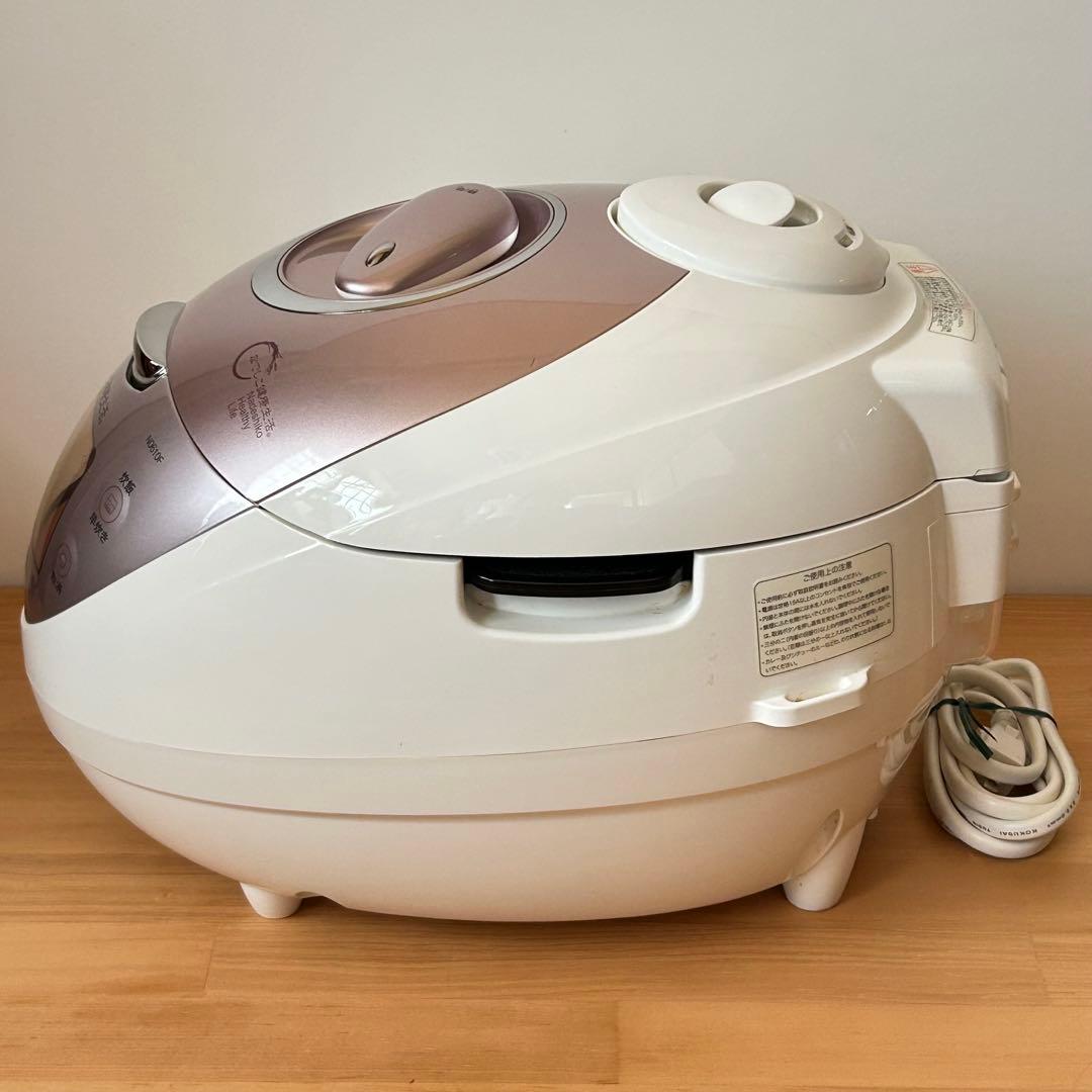 なでしこ健康生活 6合炊き 多機能炊飯器 CRP-N0610F ピンク/ホワイト