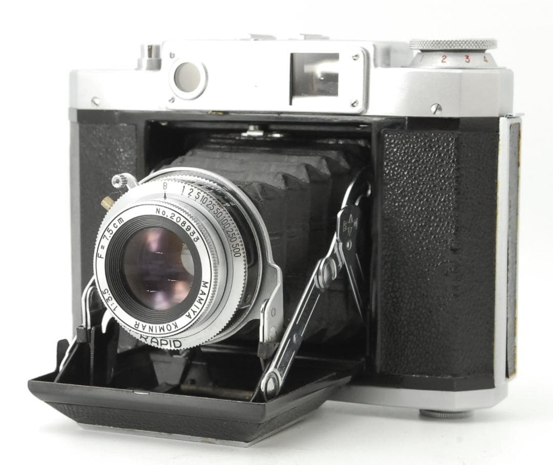 【整備済】マミヤ MAMIYA 6 蛇腹 中判カメラ