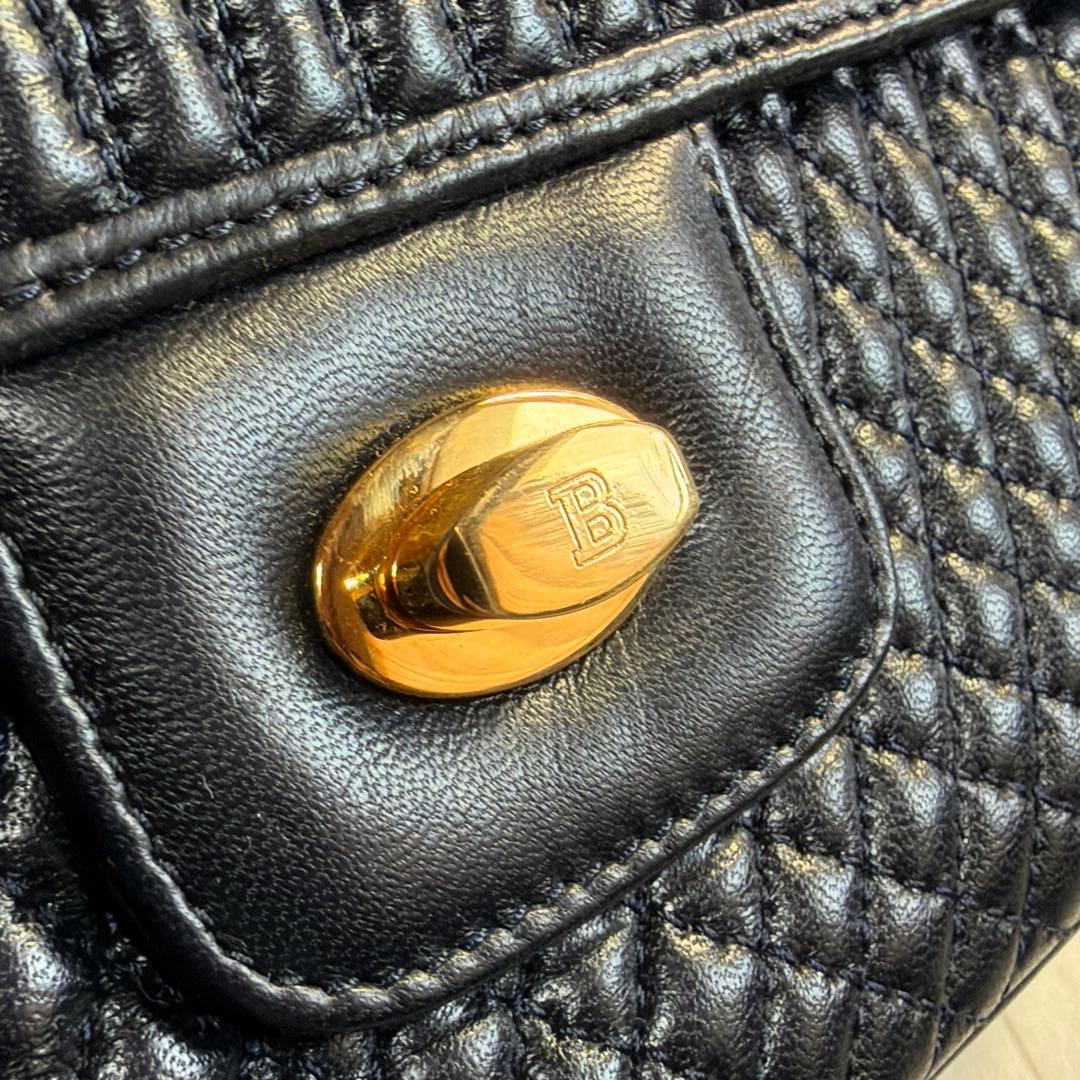 BALLY マトラッセ2way キルティングチェーン ショルダーバック