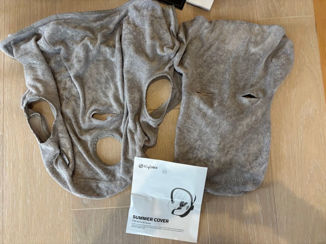 美品サイベックス　チャイルドシート Aton S2 i size トラベルセット