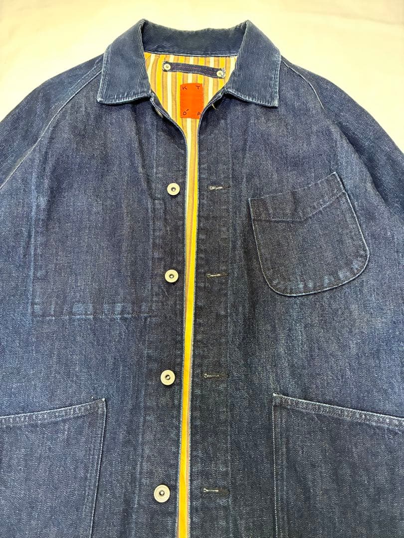 最終値下げ‼️美品‼️希少‼️KATO' カトー　デニムカバーオール