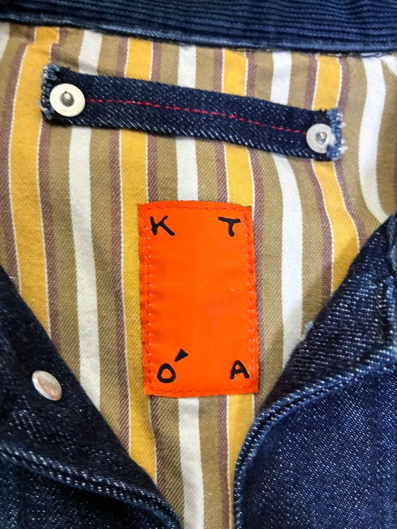 最終値下げ‼️美品‼️希少‼️KATO' カトー　デニムカバーオール