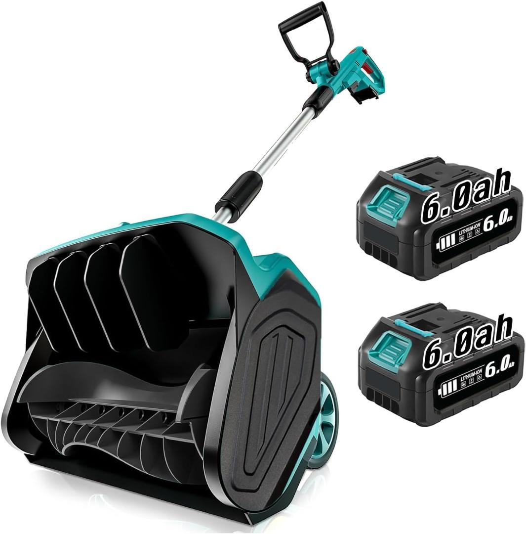 【新品】電動除雪機 除雪器具 電動スノーショベル 充電式 コードレス 家庭用