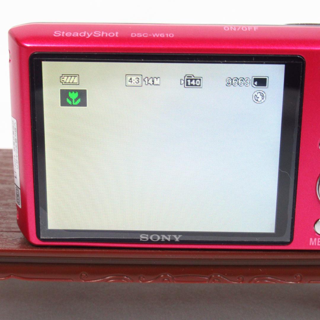 【美品】SONY Cyber-shot DSC-W610 コンデジ 動作確認済み
