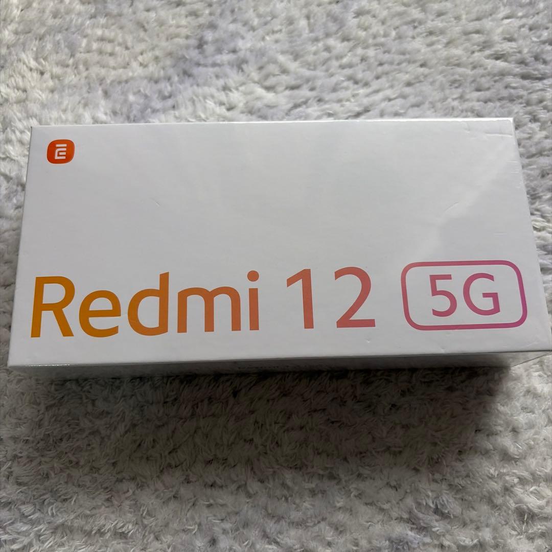新品未開封 Redmi 12 5G 128GB ミッドブラ SIMフリー