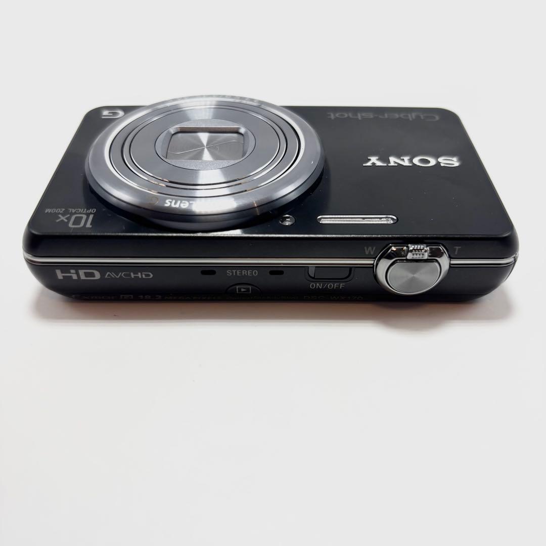 【美品】SONY Cyber-shot DSC-WX170 ブラック
