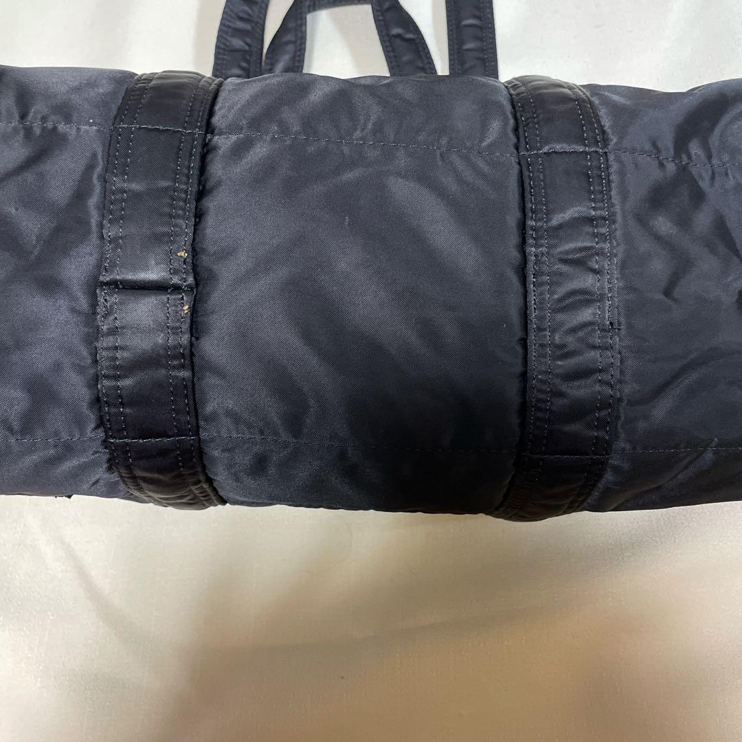 PORTER 吉田カバン　黒 タンカー　ドラムバッグ　ボストン　ポーター