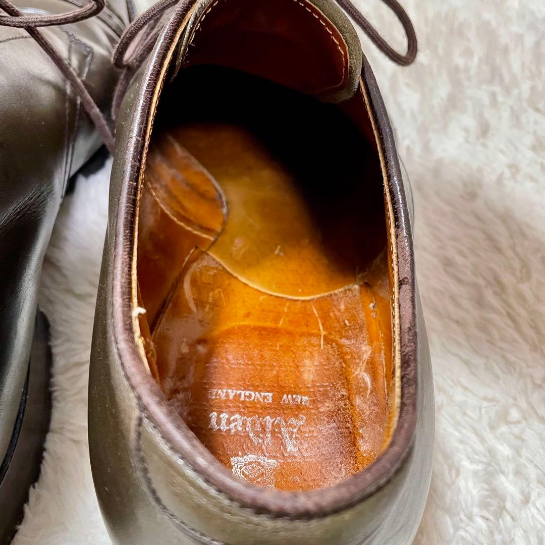 希少 ALDEN オールデン キャップトゥ 559917 カーフ ダークブラウン