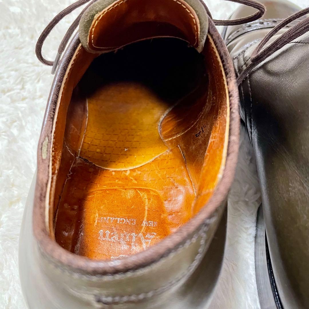 希少 ALDEN オールデン キャップトゥ 559917 カーフ ダークブラウン