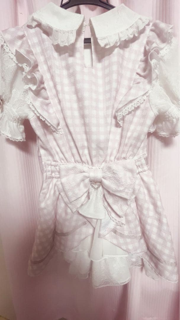 LIZLISA ギンガムツイードセットアップ